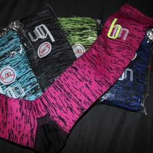 ICON Pink and Black Performance Hosiery Socks